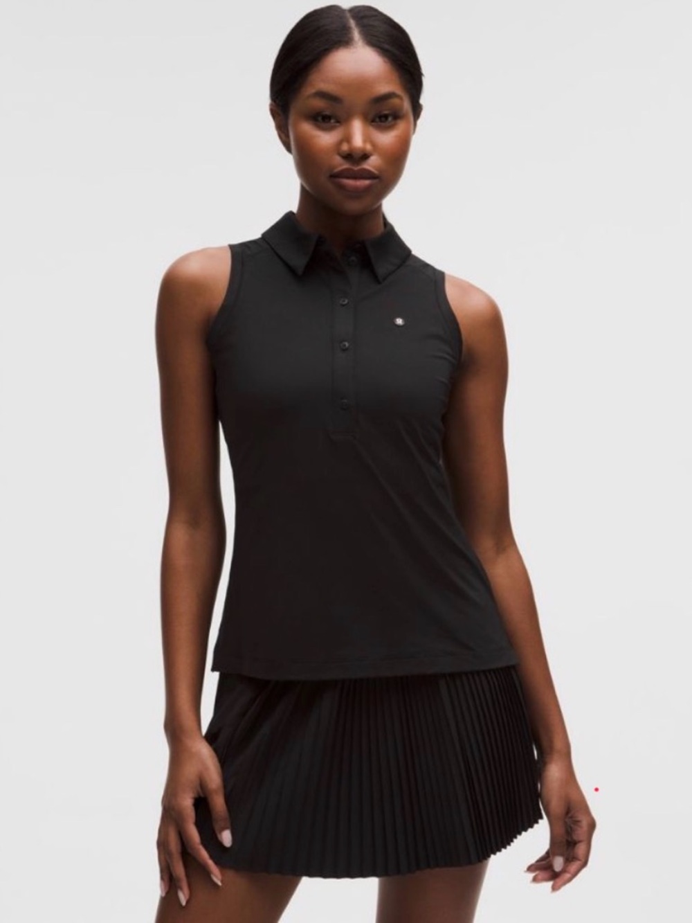 Lululemon Quick-Dry Sleeveless Polo Shirt